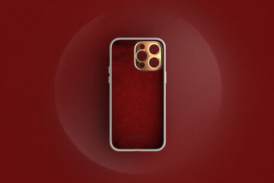 Moshi Napa Slim Umschlag Rückseite Synthetisches Leder Juniper Green (iPhone 14 Plus)