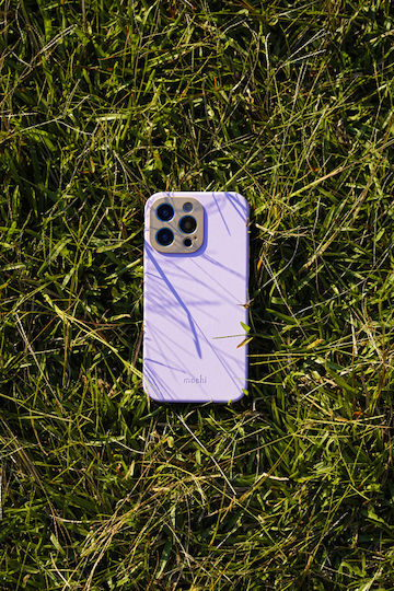 Moshi Napa Slim Umschlag Rückseite Synthetisches Leder Juniper Green (iPhone 14 Plus)