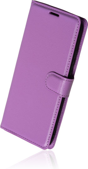 Naxius Book Synthetic Leather Purple (Redmi 5 Plus)