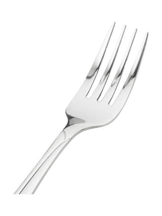 Nava Inox Table Fork Set Silver Acer 19cm 3pcs
