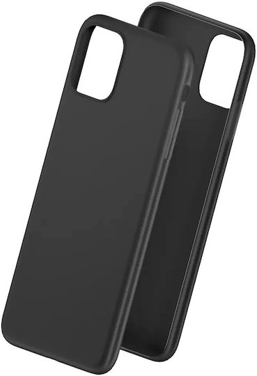 3MK Matt Back Cover Silicon 1.2mm Negru (iPhone 14)