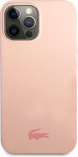 Lacoste Silicone Silicone Back Cover Silicone Glossy Logo (iPhone 13 Pro Max)