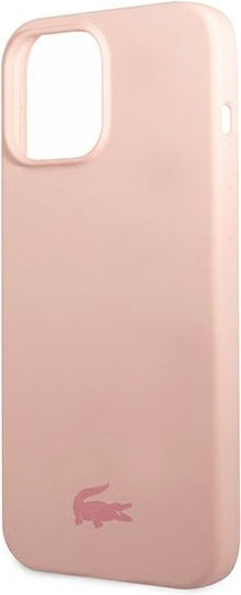 Lacoste Silicone Silicone Back Cover Silicone Glossy Logo (iPhone 13 Pro Max)