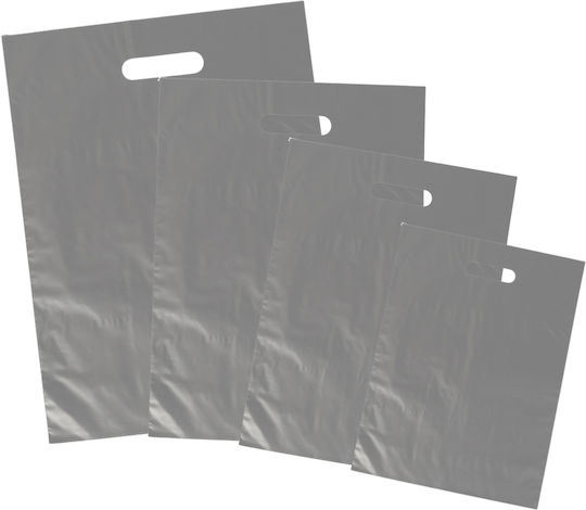 thessPACK Plastic Packaging Bag Handle 25x35cm