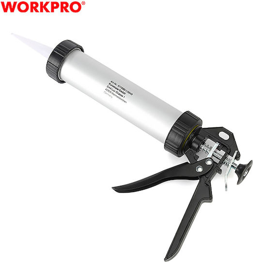 WorkPro WP224002 Пистолет за Силикон Затворен тип 310мл