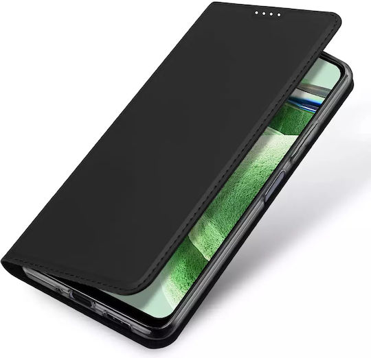 Dux Ducis Skin Pro Series Книга Пластмаса Черен (Poco X5)