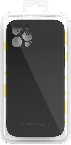 Wozinsky Color Задна корица Силикон Черен (iPhone 12 / 12 Pro)