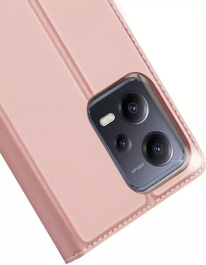 Dux Ducis Skin Pro Back Cover Δερμάτινο Ροζ (Redmi Note 12 5G)