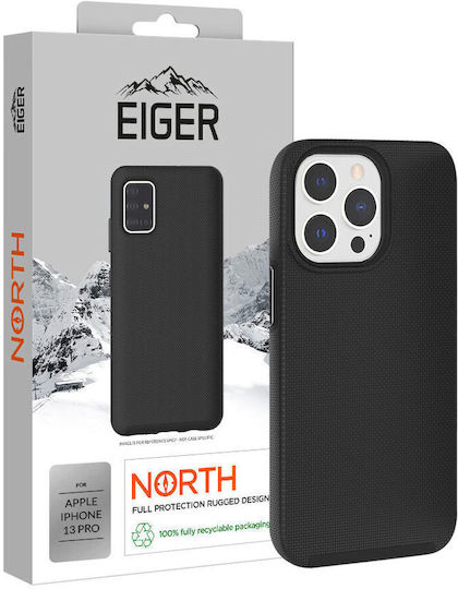 Eiger North Back Cover Πλαστικό Μαύρο (iPhone 13 Pro)