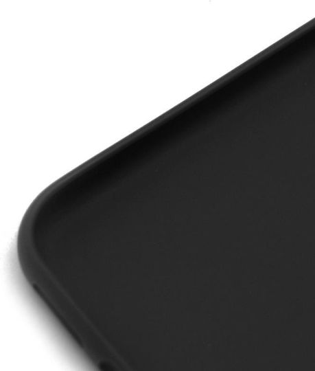 iNOS Back Cover Σιλικόνης Μαύρο (Galaxy J6)