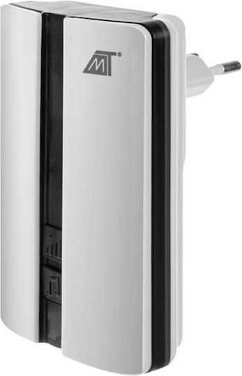 Optimo Smart Wireless Professional Doorbell Idealstore 150 M Range Water Resistant 3-level Volume Control 51 Polyphonic Sounds 90 Db Volume White Color