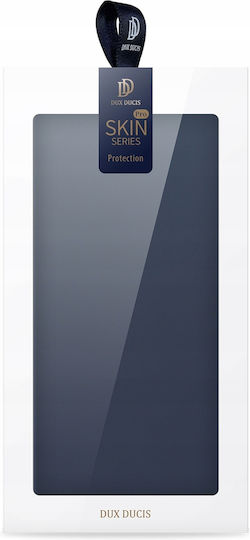 Dux Ducis Skin Pro Book Synthetic Leather Navy Blue (Galaxy S23 FE)