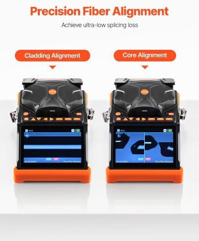 Vevor Fiber Optic Fusion Splicer Battery Kit with Carrying Case