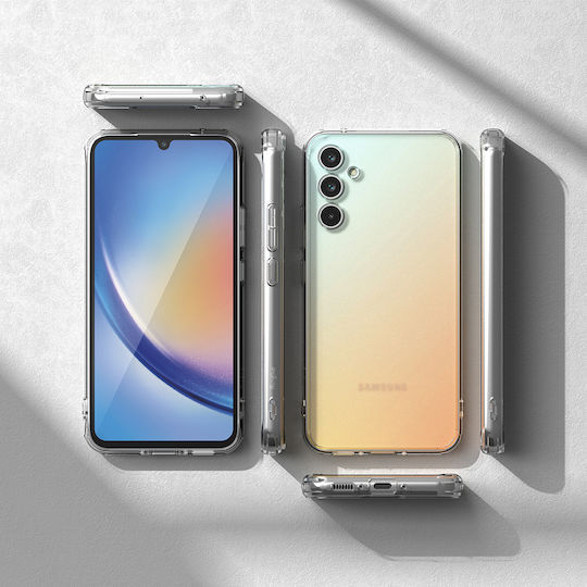 Ringke Fusion Back Cover Σιλικόνης 2mm Διάφανο (Galaxy A34)