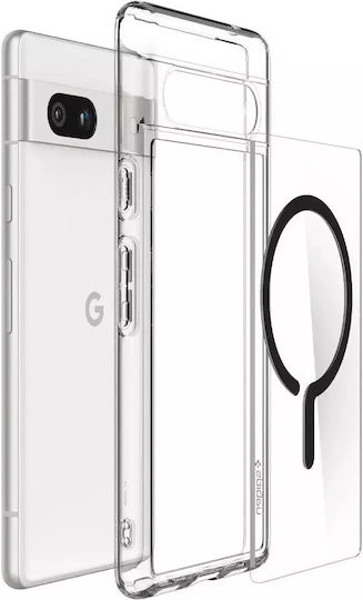 Spigen Ultra Hybrid Onetap Back Cover Plastic 2mm Negru (Google Pixel 7a)