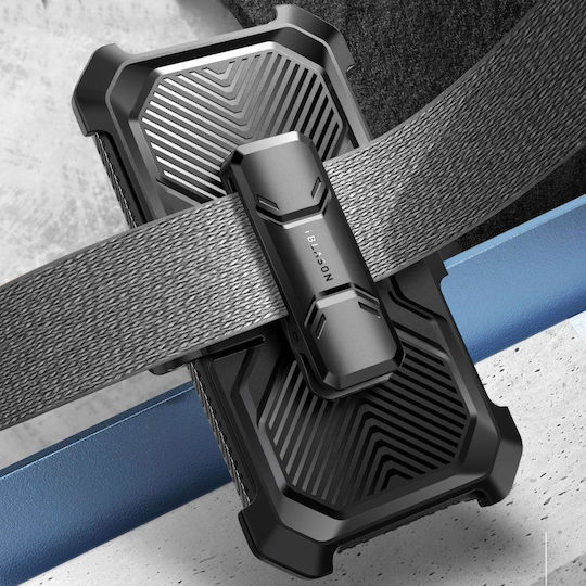 Supcase Iblsn Armorbox Back Cover Tempered Glass Μαύρο (Galaxy S23 FE)