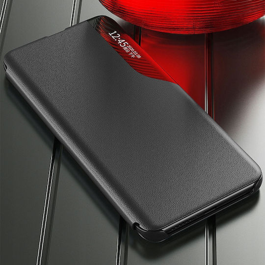 Hurtel Buchen Sie Synthetisches Leder / Kunststoff Schwarz (Poco M3 / Redmi 9T)
