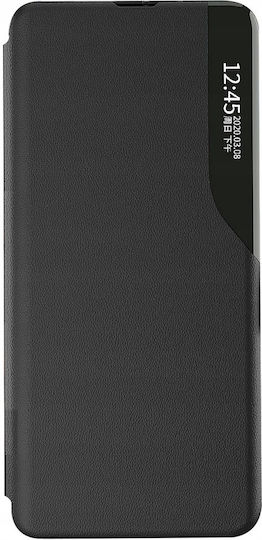 Hurtel Buchen Sie Synthetisches Leder / Kunststoff Schwarz (Poco M3 / Redmi 9T)
