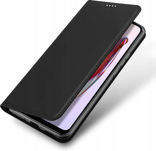 Dux Ducis Skin Pro Series Книга Пластмаса Черен (Xiaomi Redmi 11A, Poco C55, Redmi 12C)