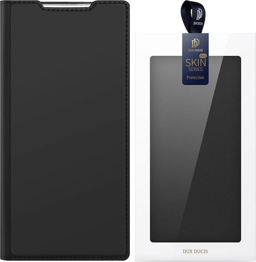 Dux Ducis Skin Pro Series Книга Пластмаса Черен (Xiaomi Redmi 11A, Poco C55, Redmi 12C)