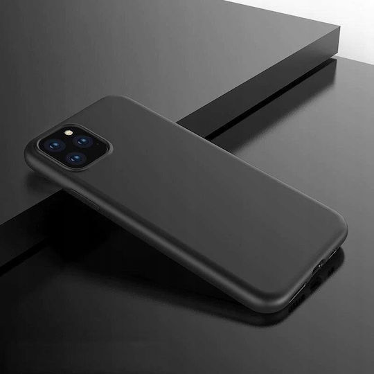 Hurtel Soft Back Cover Silicone Black (Redmi 10 5G)