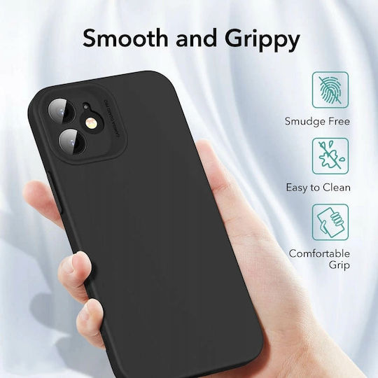 Hurtel Soft Back Cover Silicone Black (Redmi 10 5G)