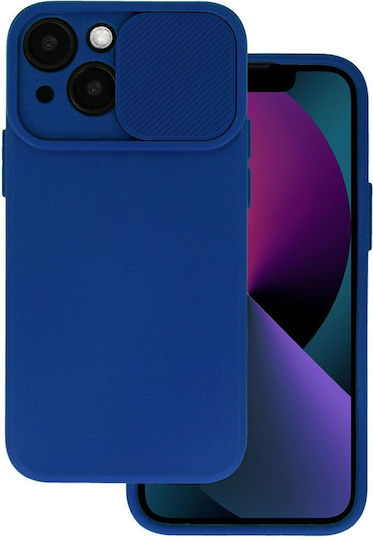 Powertech Back Cover Σιλικόνης Μπλε (iPhone 15)