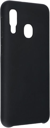 Sonique Liquid Back Cover Σιλικόνης Μαύρο (Galaxy A20e)