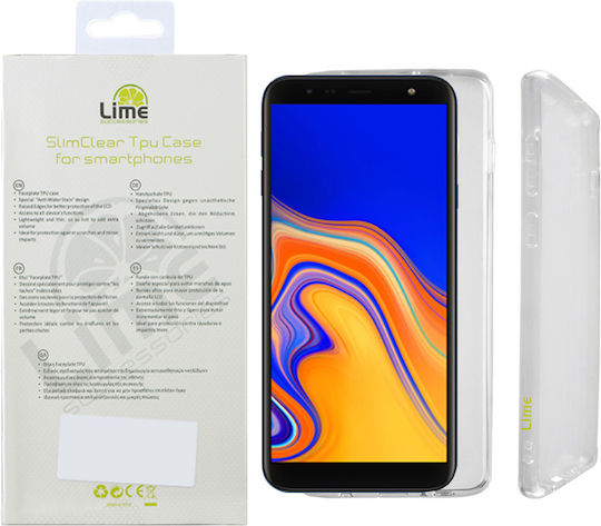 Lime Back Cover Σιλικόνης Διάφανο (Galaxy J4+)