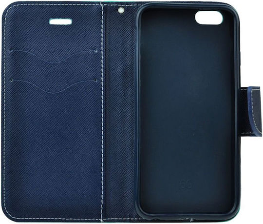 Wallet Synthetic Leather Turquoise (Galaxy S7)