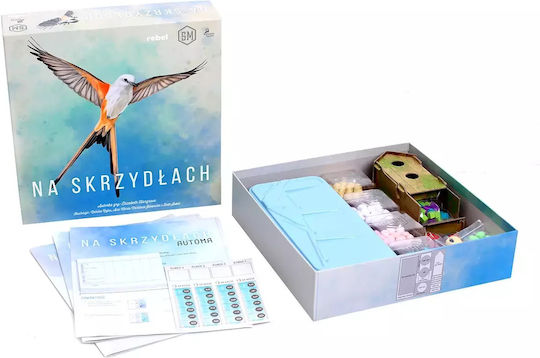 Board Game Wingspan (PL) for 1-5 Players 10+ Years Old (PL) Rebel Games