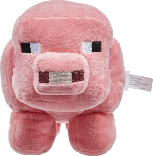 Mattel Λούτρινο Minecraft Minecraft Plush 8in Pig Character Doll 20 εκ.