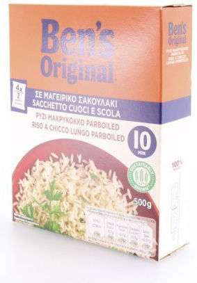 Ben's Original Langkorn Parboiled Reis im Kochbeutel 500g