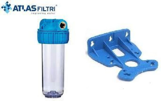 Atlas Filtri Senior Plus 3P AFO SX-AS Συσκευή Φίλτρου Νερού Μονή Κεντρικής Παροχής / Κάτω Πάγκου Διατομής 3/4'' 16002