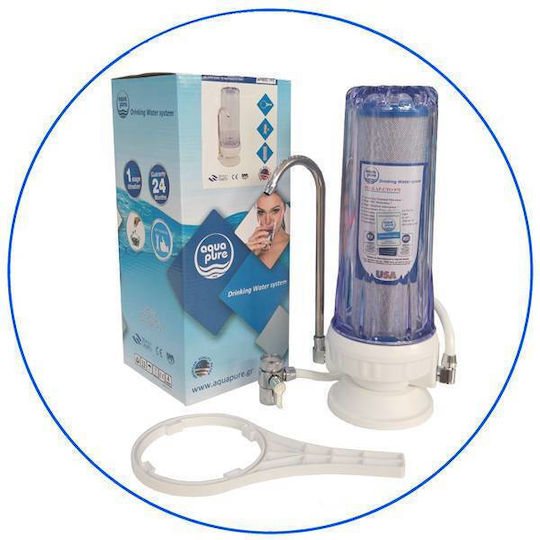 Aqua Pure APSUC TFC Wasserfiltrationssystem Arbeitsplatte mit Ersatzfilter