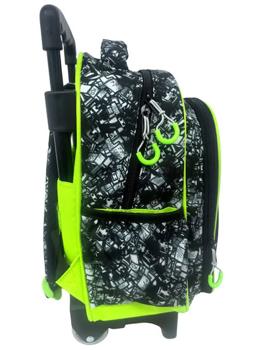 Gim Backpack School Bag Trolley Kindergarten Multicolour with Water Bottle Holder 12Liters