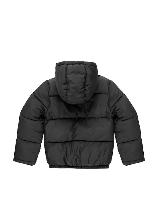 Kinder Steppjacke Schwarz
