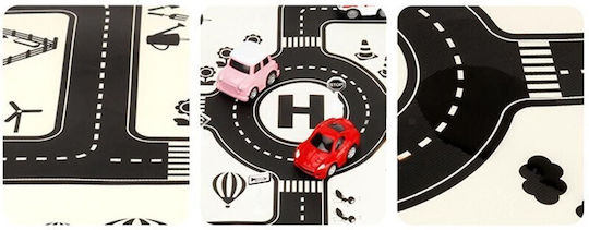 Детска игрална пътека Черен 83x57см