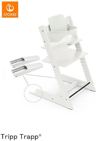 Stokke Accessories for Dining Chair Tripp Trapp in White Color