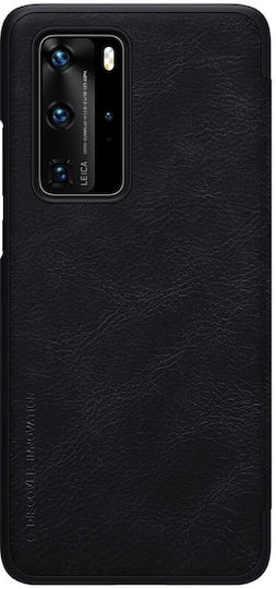 Nillkin Qin Book Synthetic Leather Black (Huawei P40 Pro)