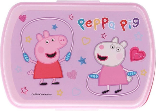 Kids Licensing Recipient pentru copii din plastic Peppa Pig Multicolor x x 6buc
