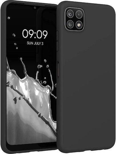 Back Cover Σιλικόνης Μαύρο (Galaxy A22 5G)