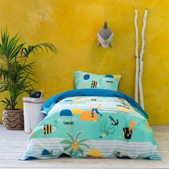 Nima Pătură Pentru Copii Single Pirates Island Multicolor 160x240 cm