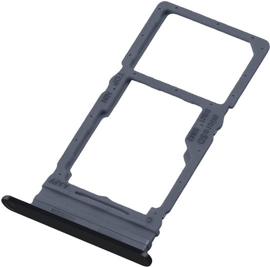 Clappio Dual Sim Microsd Ersatzfach Samsung Galaxy A16 Schwarze