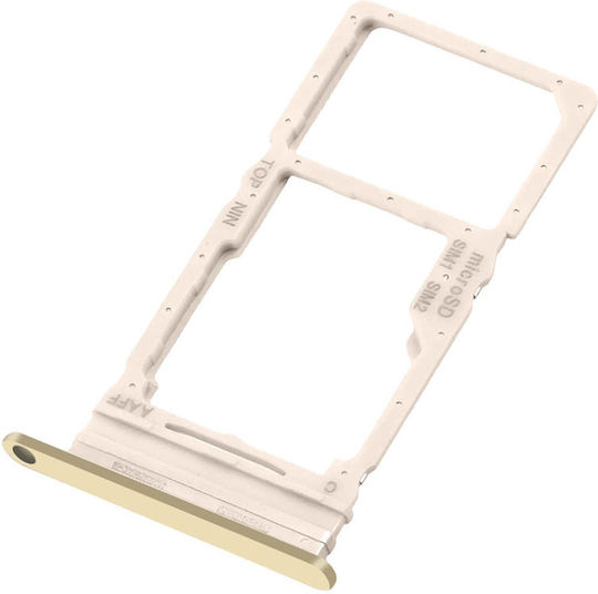 Clappio Dual Sim Microsd Replacement Tray Samsung Galaxy A16 Gold