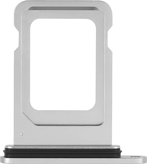 Clappio Nano Sim Card Tray Iphone 16th Ultra Precise Replacement White