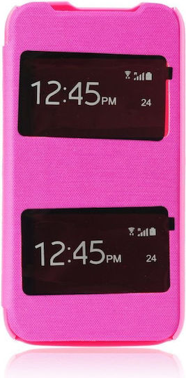 LG Sview Case With Window Buchen Sie Kunststoff Fuchsie