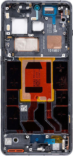 Clappio Пълен Екран OnePlus 12 LCD Дисплей С Интегриран Сензор С Подсилена Рамка Черен