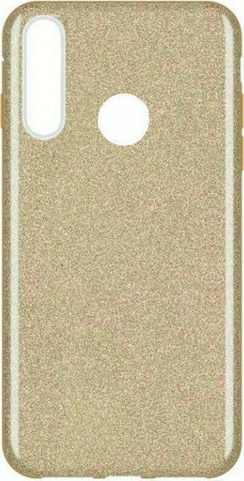 Forcell Shining Back Cover Σιλικόνης Χρυσό (Huawei P Smart 2019 / Honor 10 Lite)