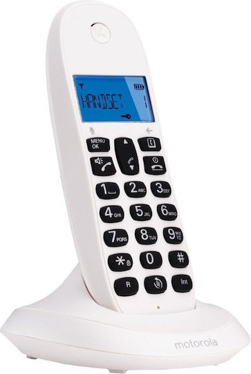 Motorola C1001CB+ Schnurlostelefon Weiß